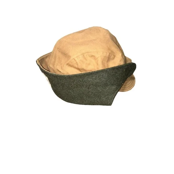 Vintage Filson Cloth Mackinaw Hat USA Wool HuntingCap XXL